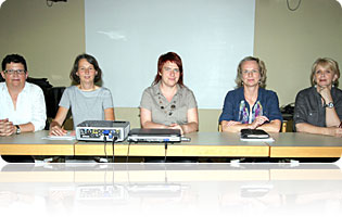 Renate Kanzinger, Doris Hinum, Katja Köppel-Nelke, Beate Pfriender-Muck und Sabine Josef