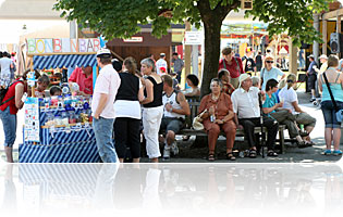 Gäste auf dem Sommerfest 2010